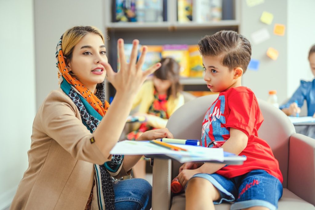 Photo behavior management autism
